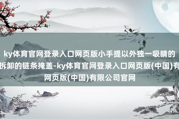 ky体育官网登录入口网页版小手提以外独一吸睛的便是那条可拆卸的链条掩盖-ky体育官网登录入口网页版(中国)有限公司官网